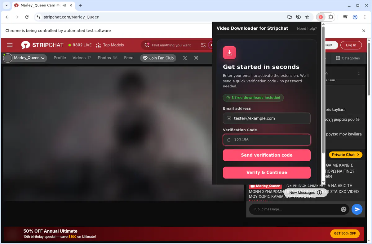 Stripchat Video Downloader screenshot 5